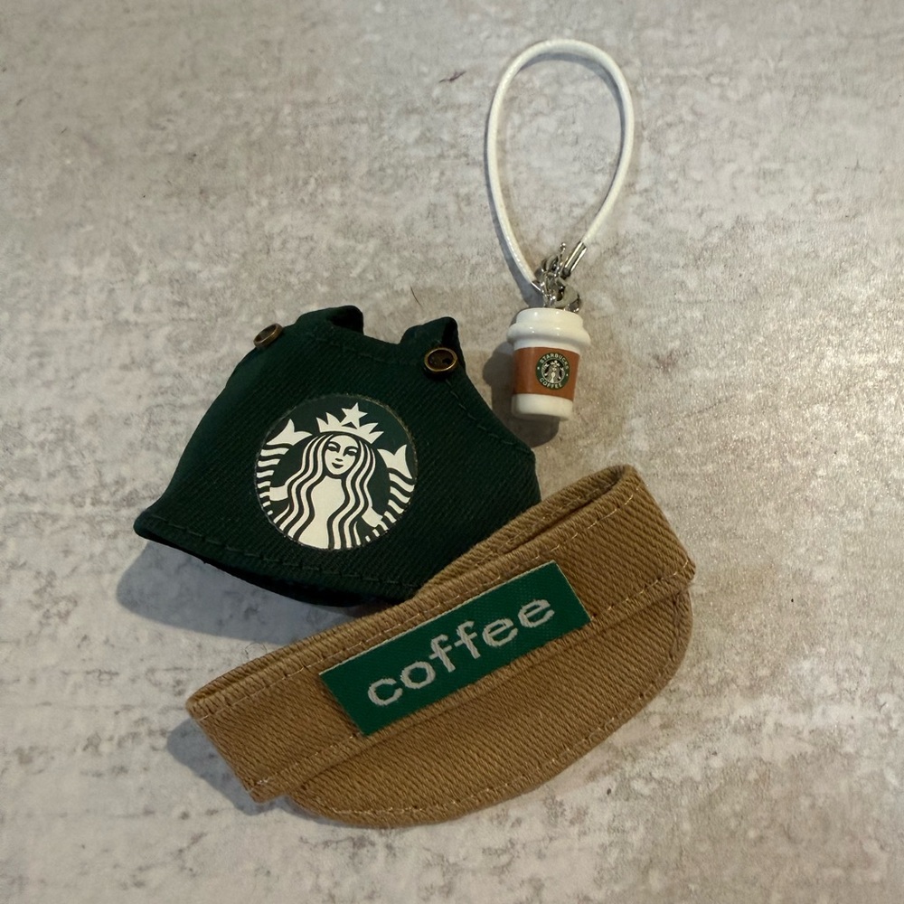 Coffee Outfit Set for Mini Labubu V4 Pin for love - Picture 3 of 3